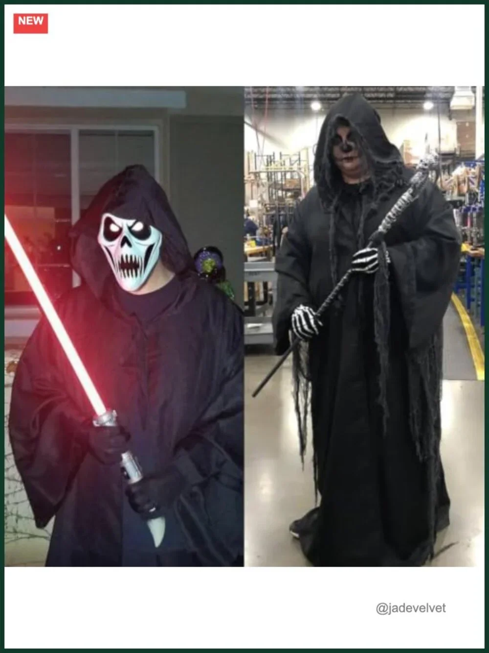 Adult Medieval Hooded Cape Costume Cosplay Knight Wizard Cloak Polyester